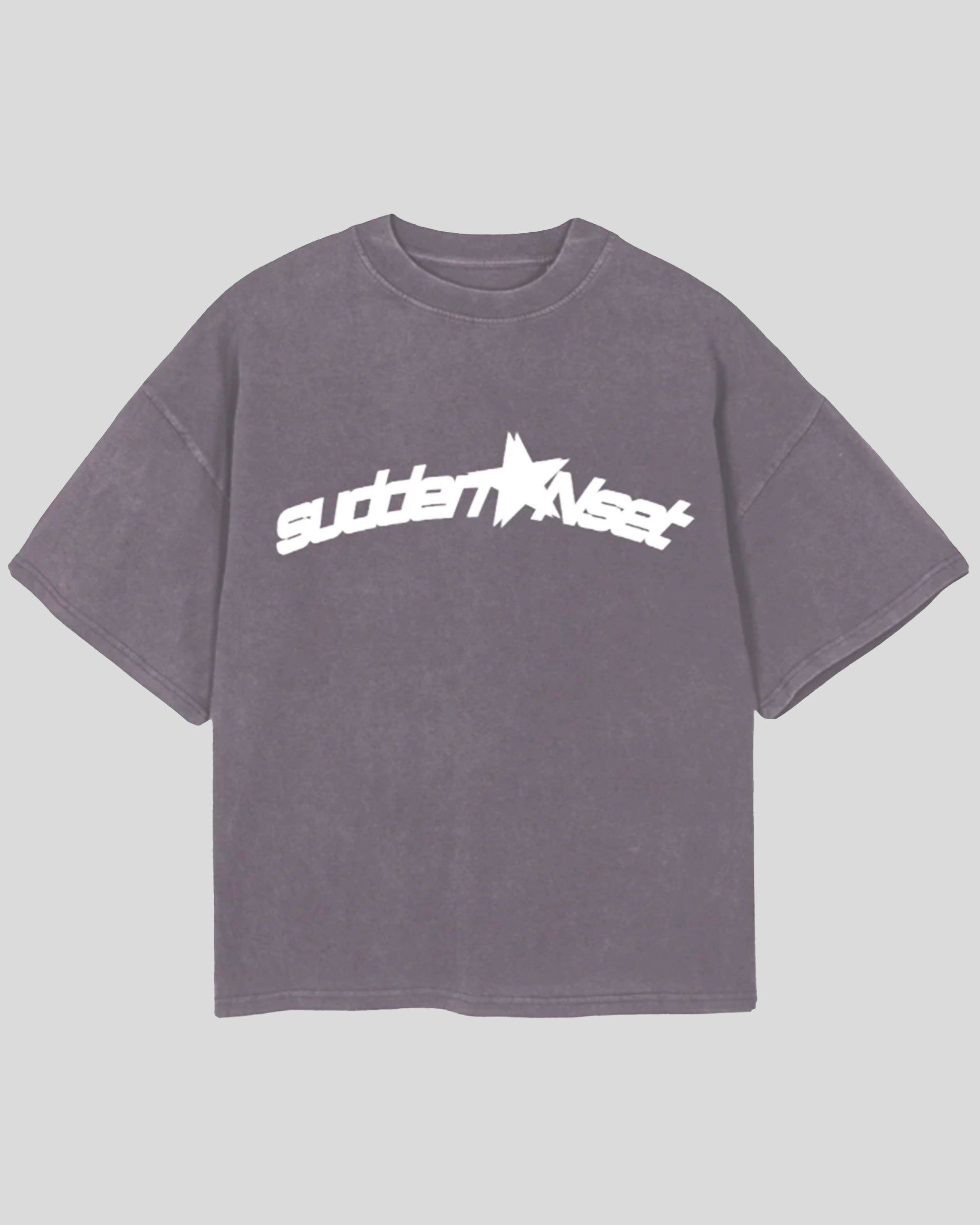 Camiseta Vintage Grey Oversize Boxy Fit