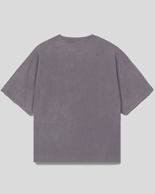 Camiseta Gris Oversized Boxy Ancien