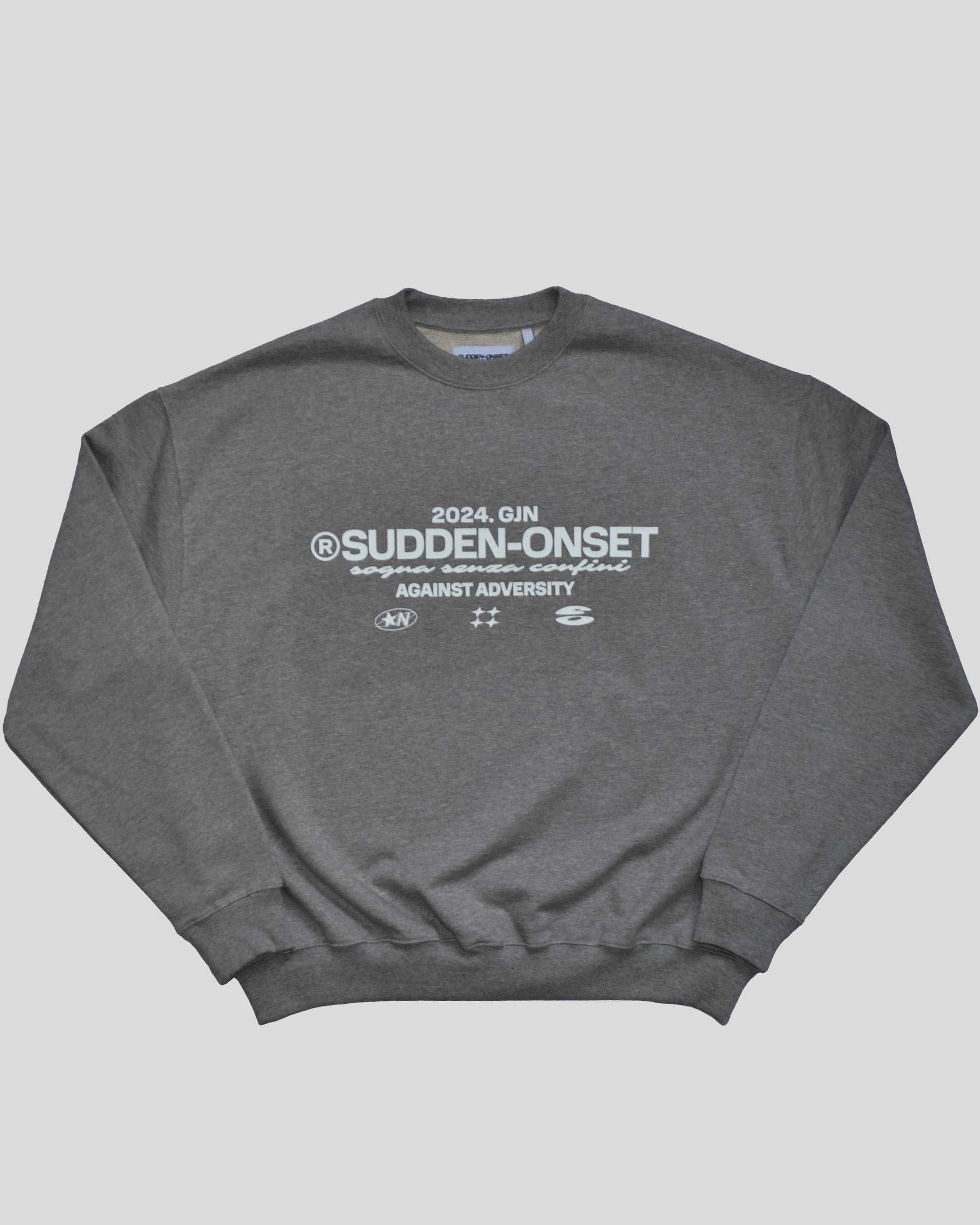 Sudadera Marl Grey Iconic