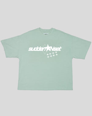 Camiseta Mint Green Stars