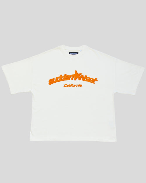 Camiseta Blanca Boxy California