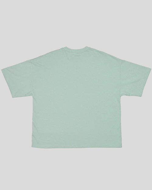 Camiseta Azul Frio Boxy Verdant Star