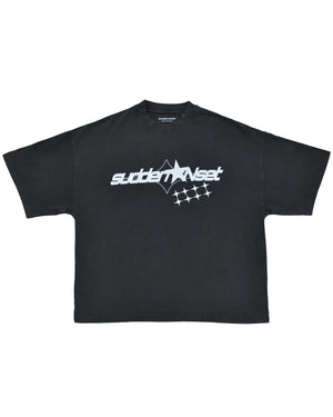Camiseta Vintage Black Boxy