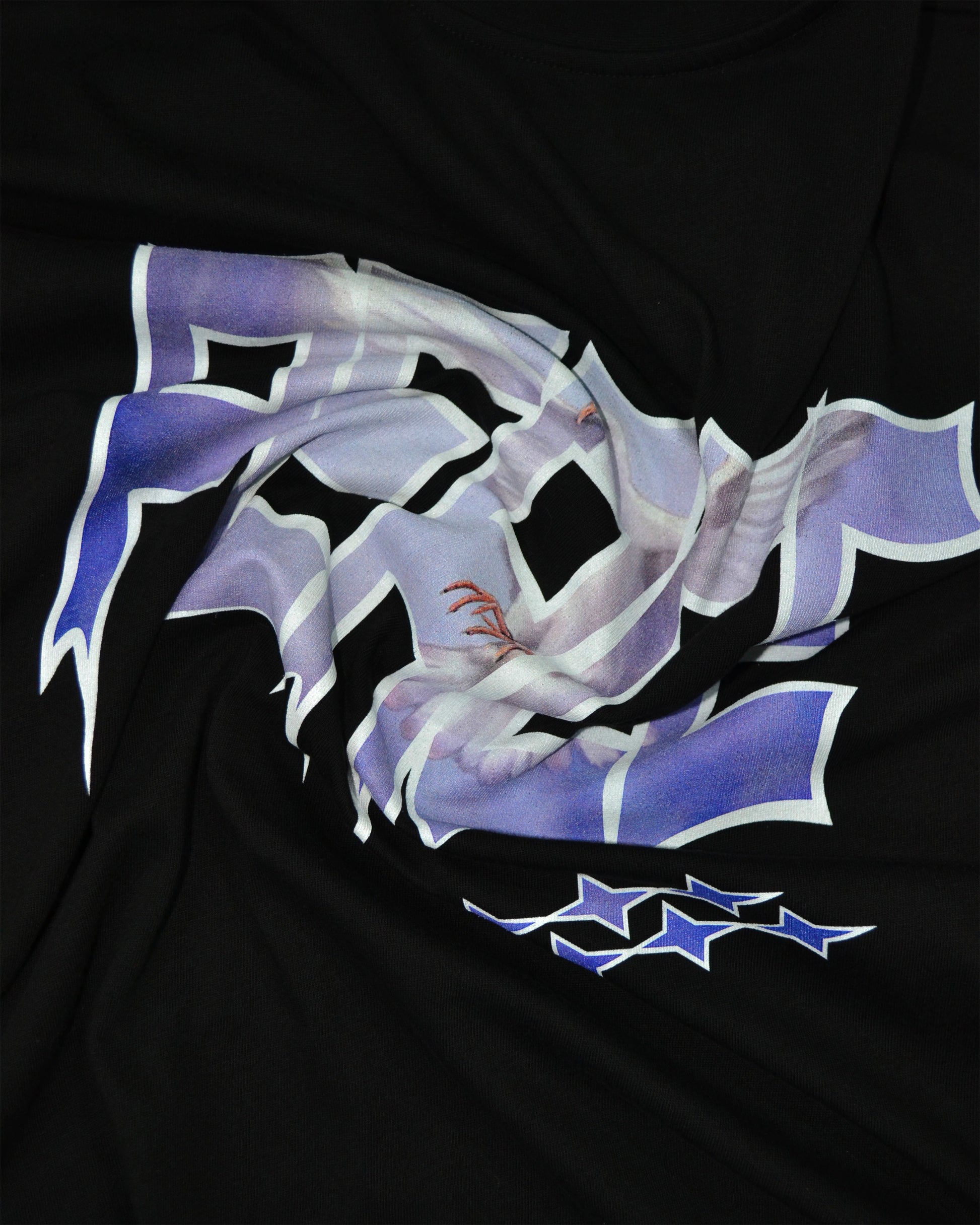 Camiseta Peace Black Boxy