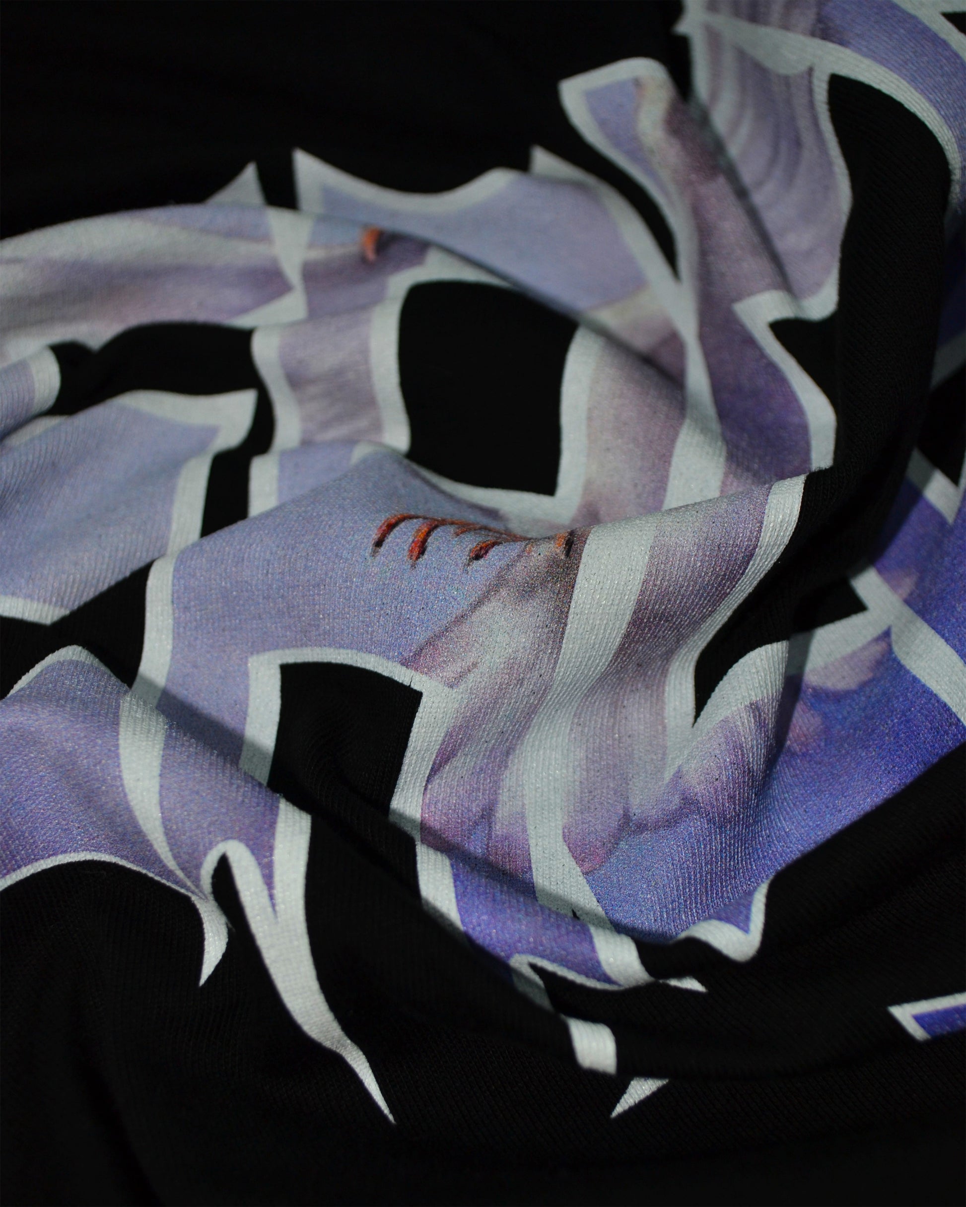 Camiseta Peace Black Boxy