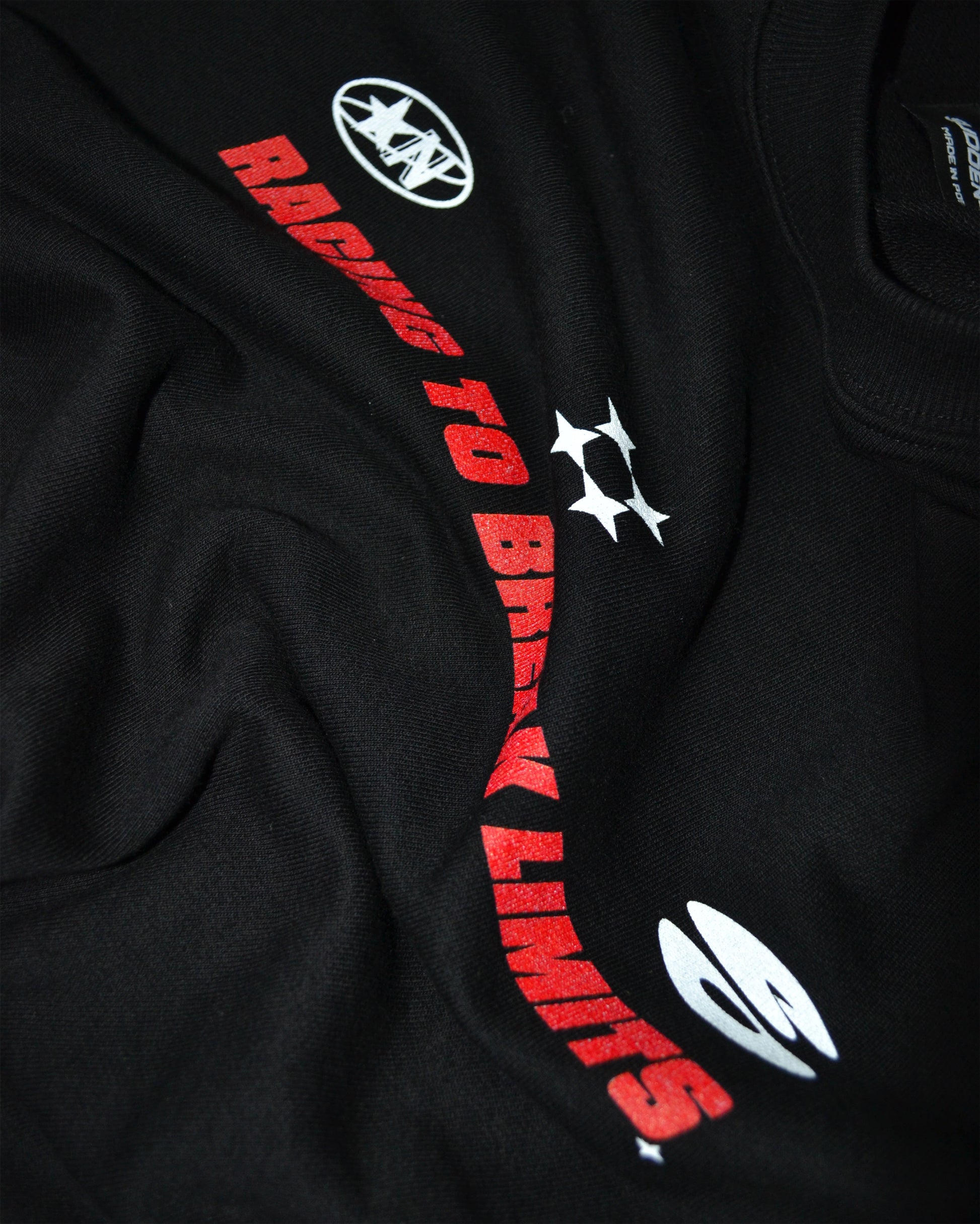 Sudadera Racer Black