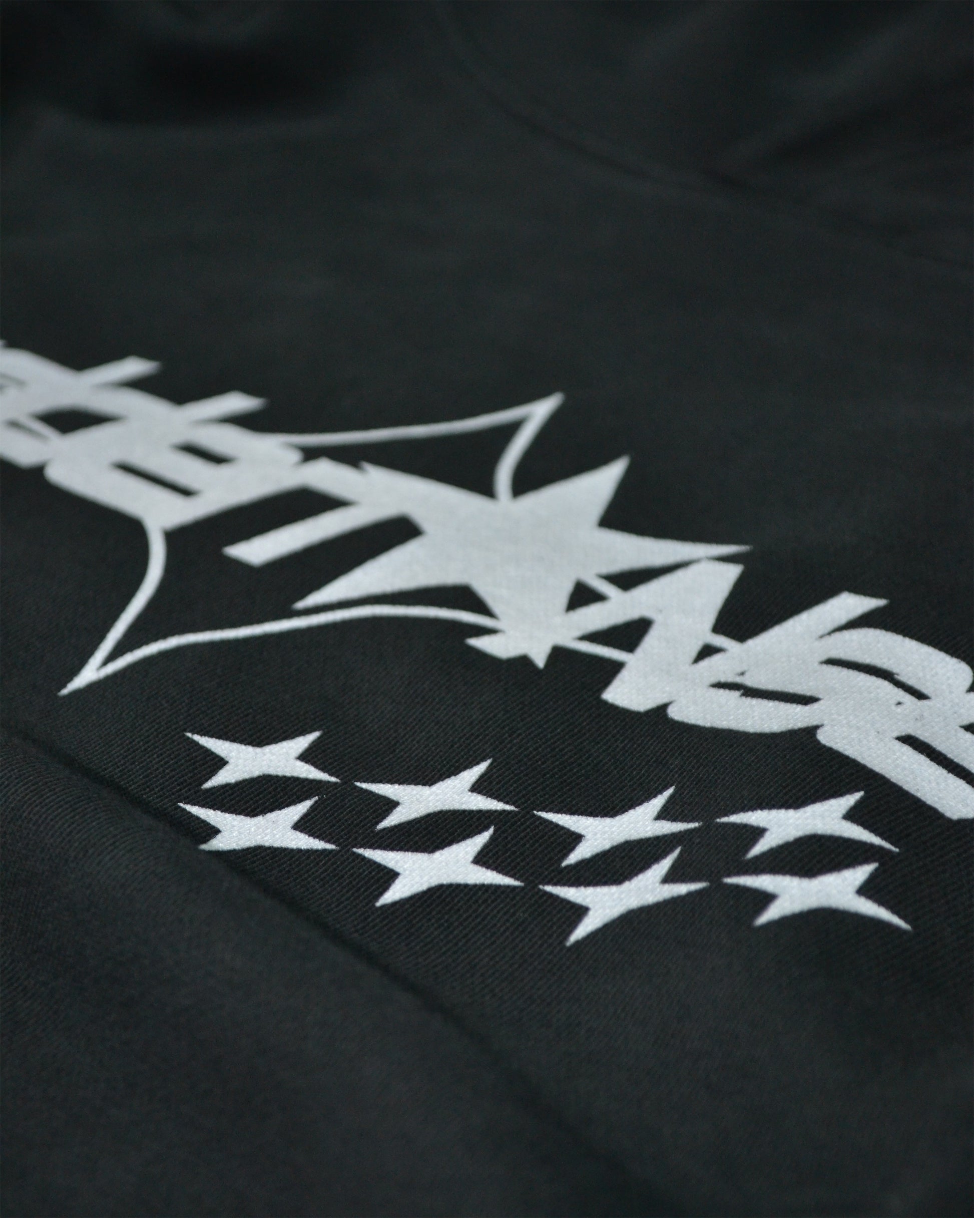 Stars Hoodie Vintage Black