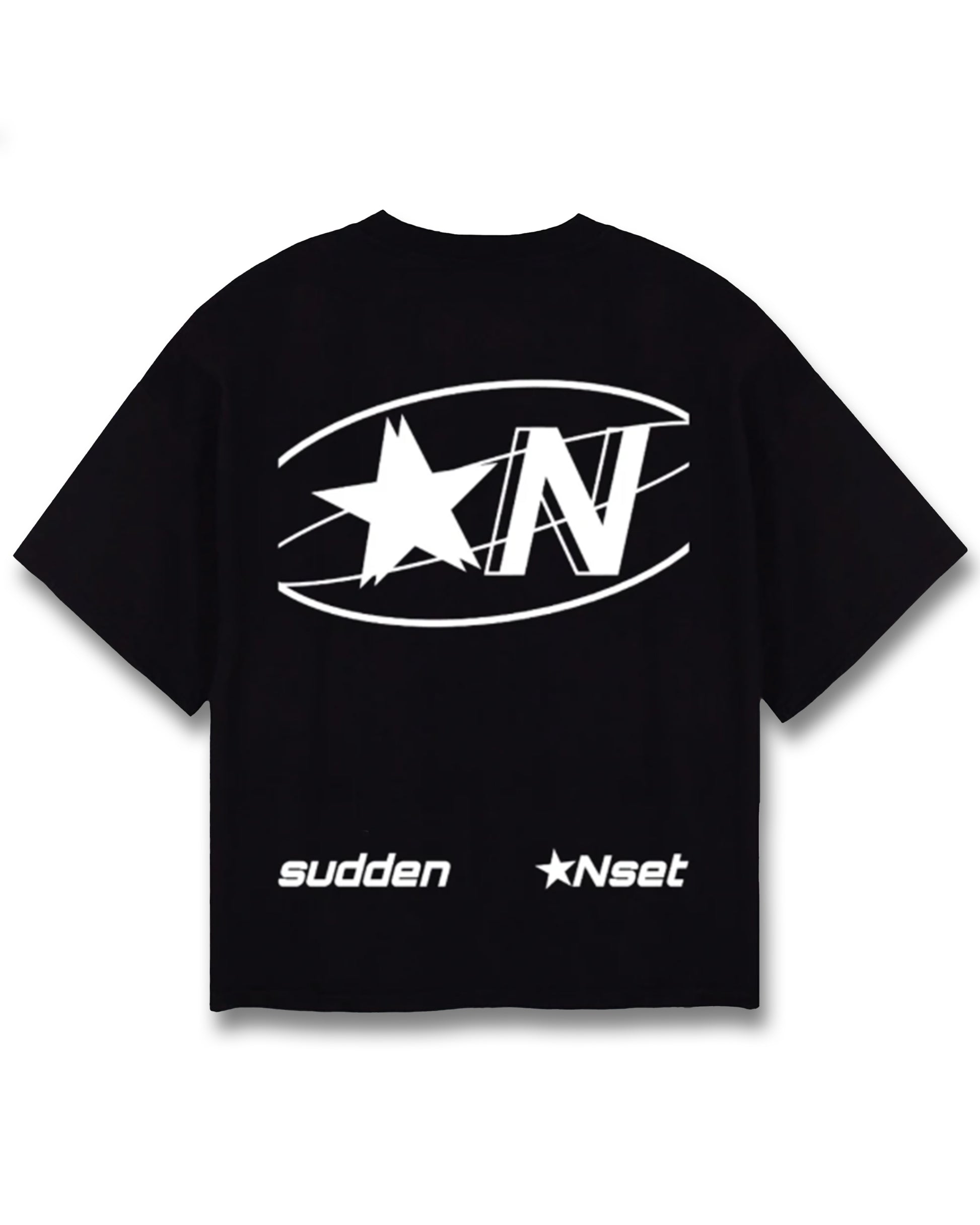 Camiseta Black Night Boxy